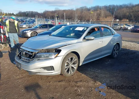 2021 Volkswagen Passat 2.0T Se из США, поврежденный, VIN 1VWSA7A33MC012619